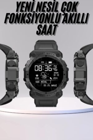 Yeni Nesil Çok Fonksiyonlu Uyku ve Sağlık Takibi Yapabilen Siyah