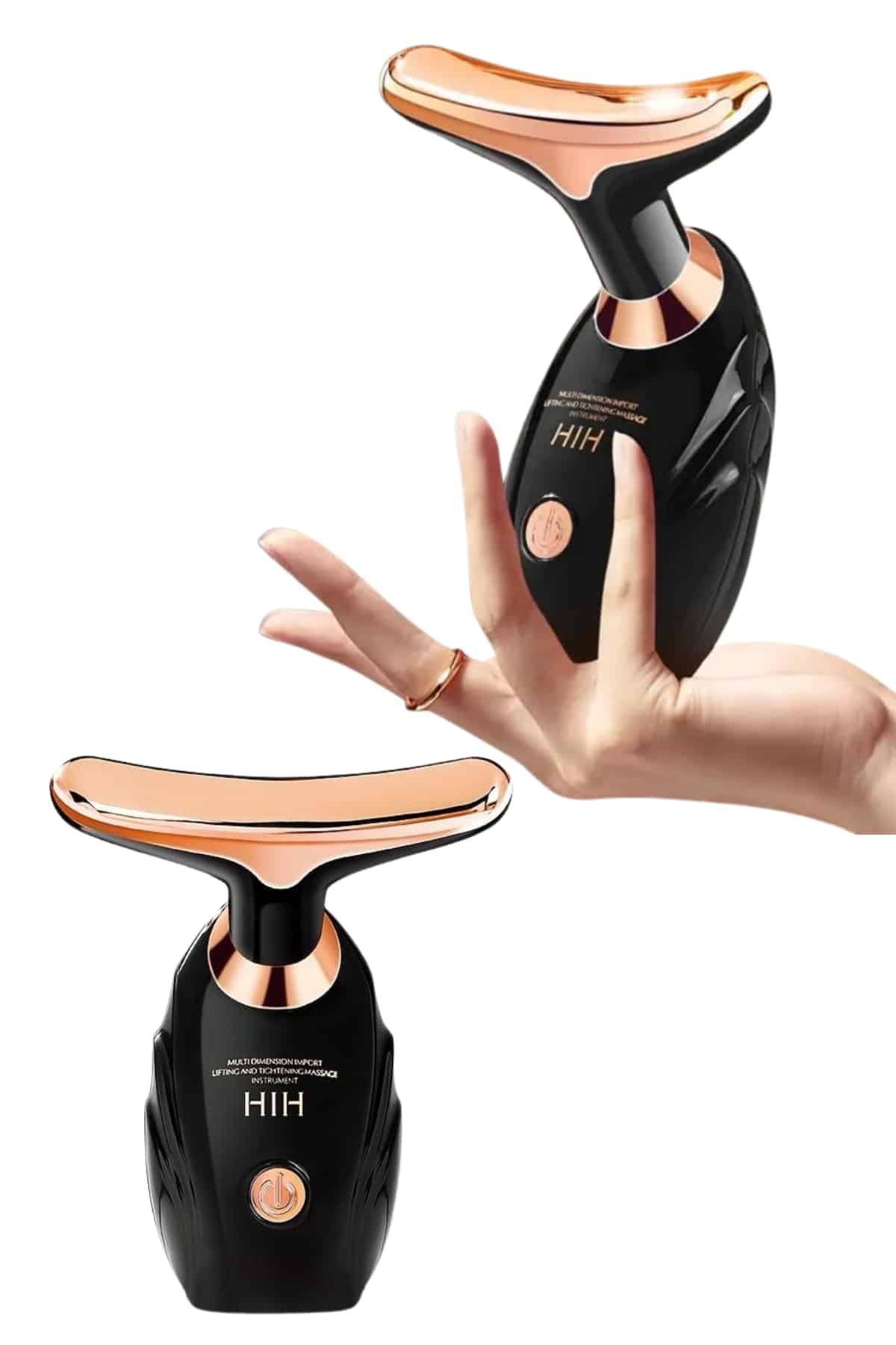 Yüz Masaj Aleti Boyun ve Yüz EMS Güzellik Cihazı Cilt Sıkılaştırma Cilt Gençleştirme Cihazı - Görsel 2