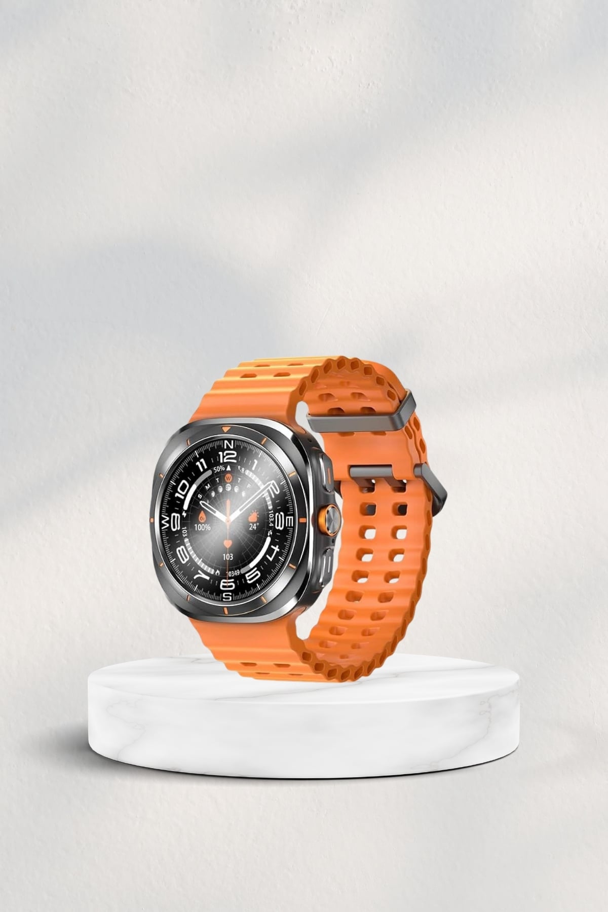 Akıllı Saat Amoled Ekran Bluetooth Bağlantılı Sağlık Takibi GPS Uyumlu - Görsel 3