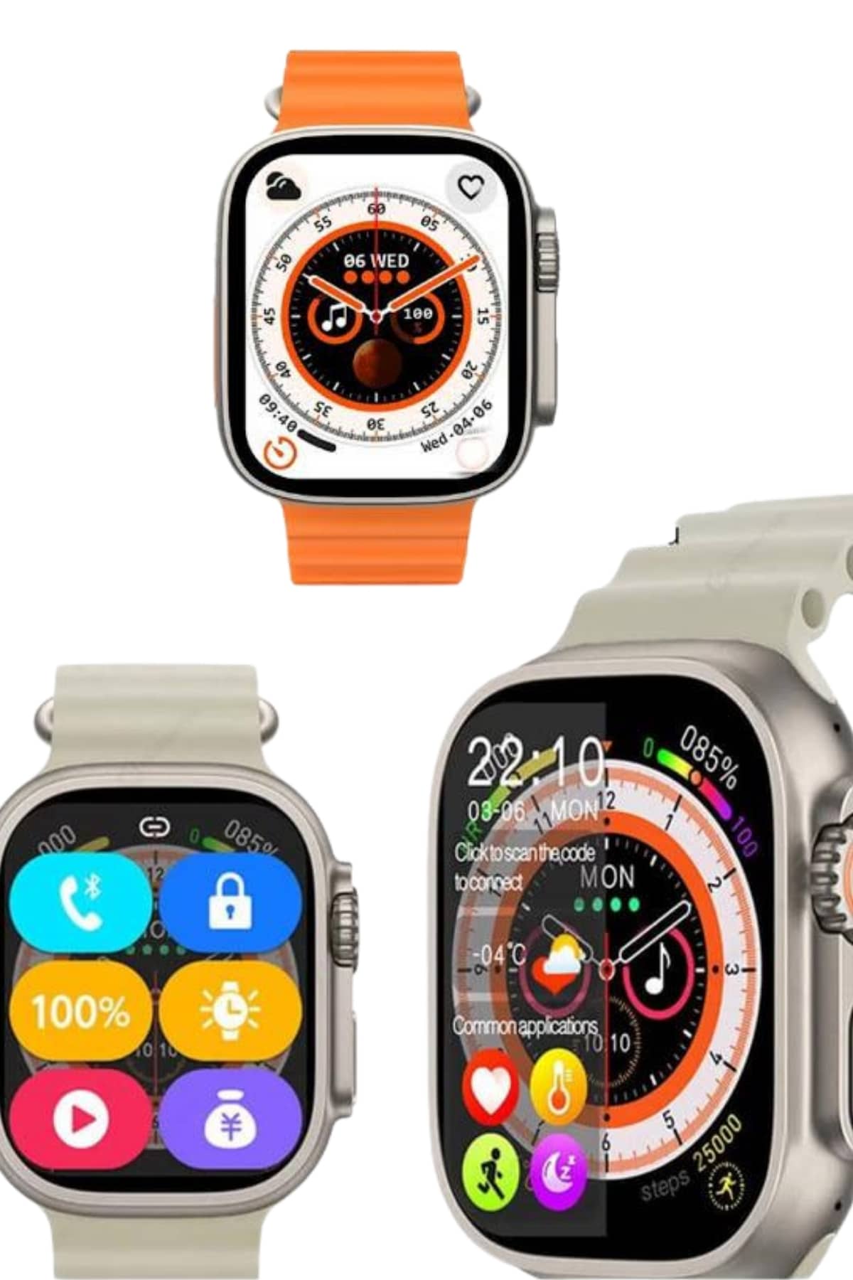 Akıllı Saat GPS Özelliği Bildirim Görme Adımsayar Sesli Görüşme Yapabilen - Görsel 4