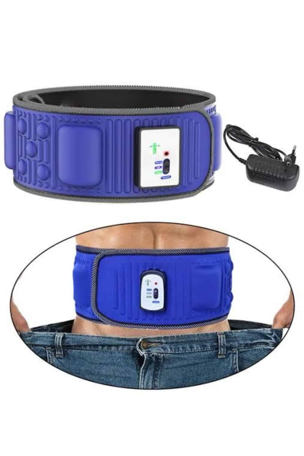 Göbek eritme kemeri 5 motorlu Göbek Eritme Aleti İncelme Korsesi Eritme Zayıflama - Görsel 5