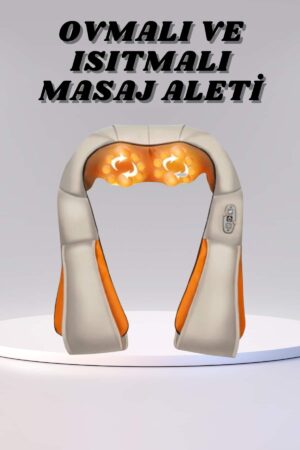 Ovmalı Boyun Sırt İnsan Eli Hissi Veren Şarjlı Masaj Aleti Masaj Cihazı