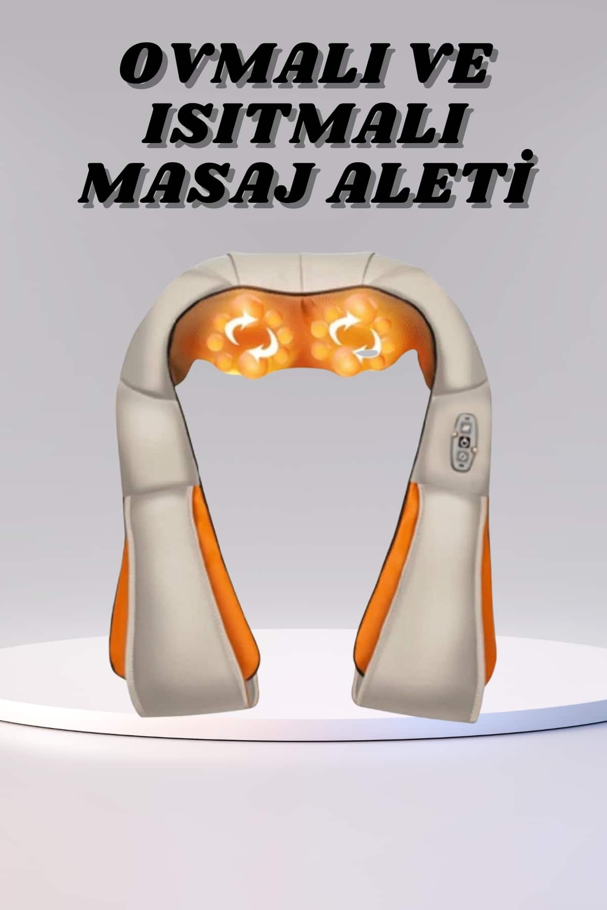 Ovmalı Boyun Sırt İnsan Eli Hissi Veren Şarjlı Masaj Aleti Masaj Cihazı