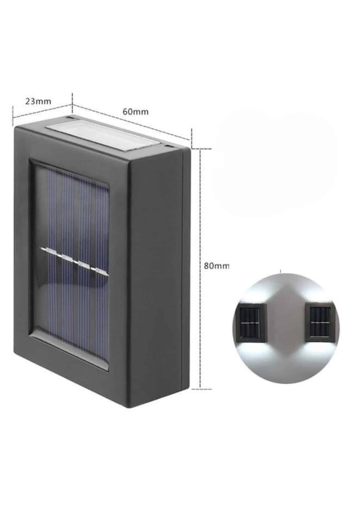 Bahçe Aydınlatması Solar Güneş Enerjili Dekoratik Led Işıklı Lamba - Görsel 3