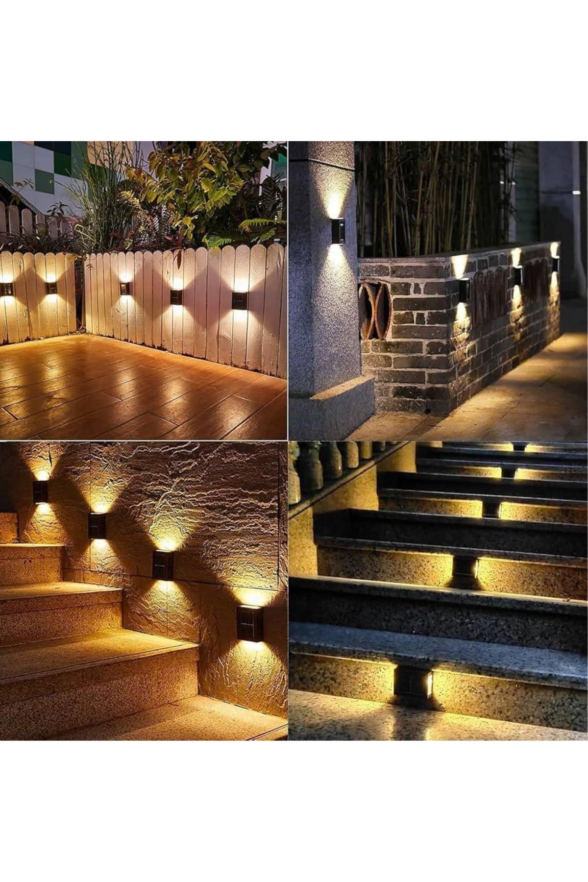Bahçe Aydınlatması Solar Güneş Enerjili Dekoratik Led Işıklı Lamba - Görsel 5