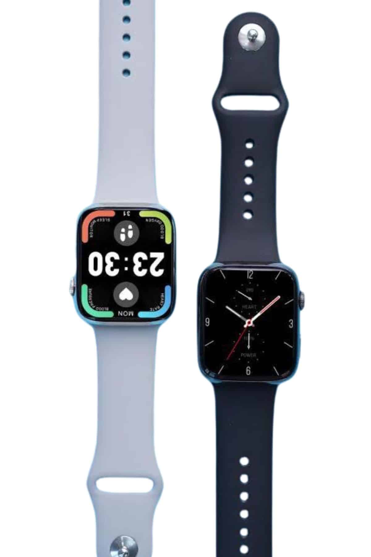 Akıllı Saat Sesli Görüşme Bluetooth Bağlantılı Kablosuz Şarj Özelliği - Görsel 2