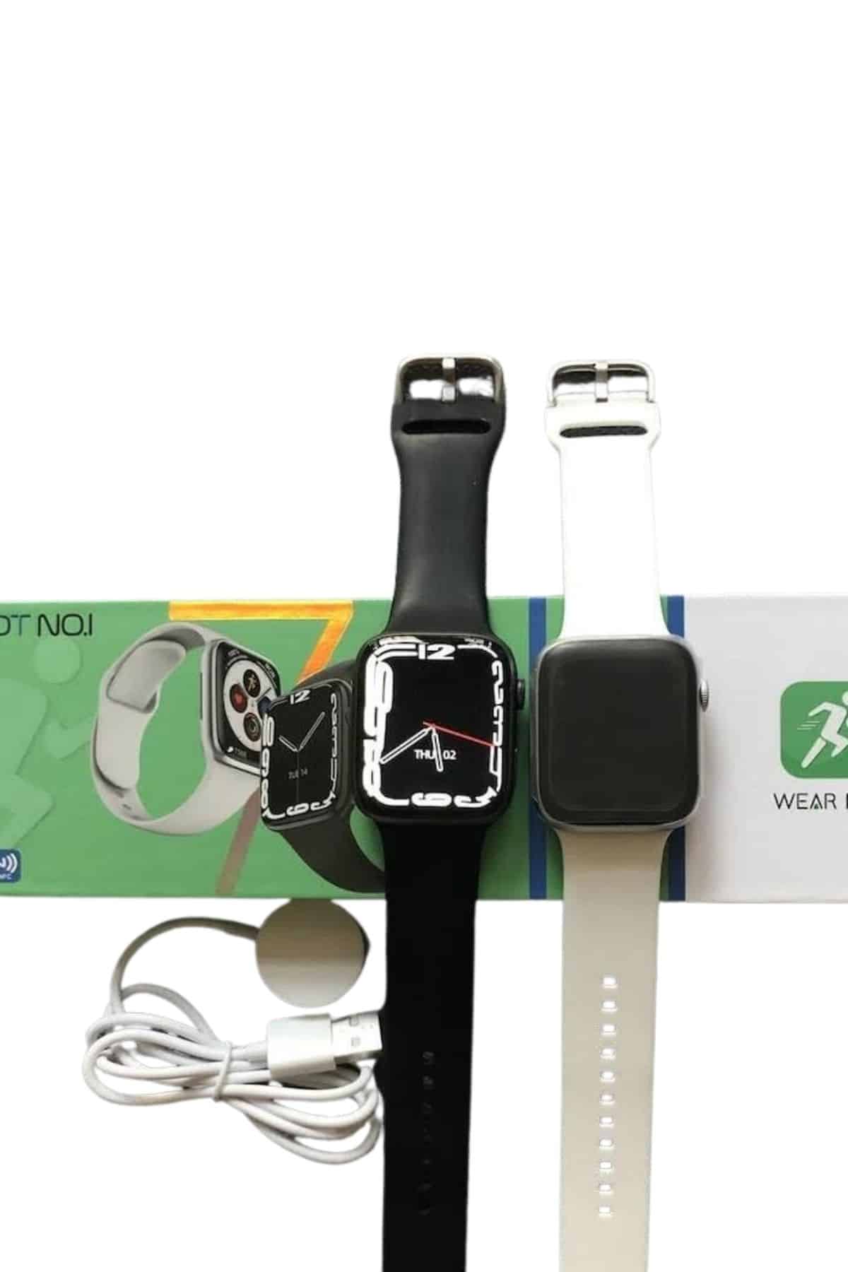 Akıllı Saat Sesli Görüşme Bluetooth Bağlantılı Kablosuz Şarj Özelliği - Görsel 4