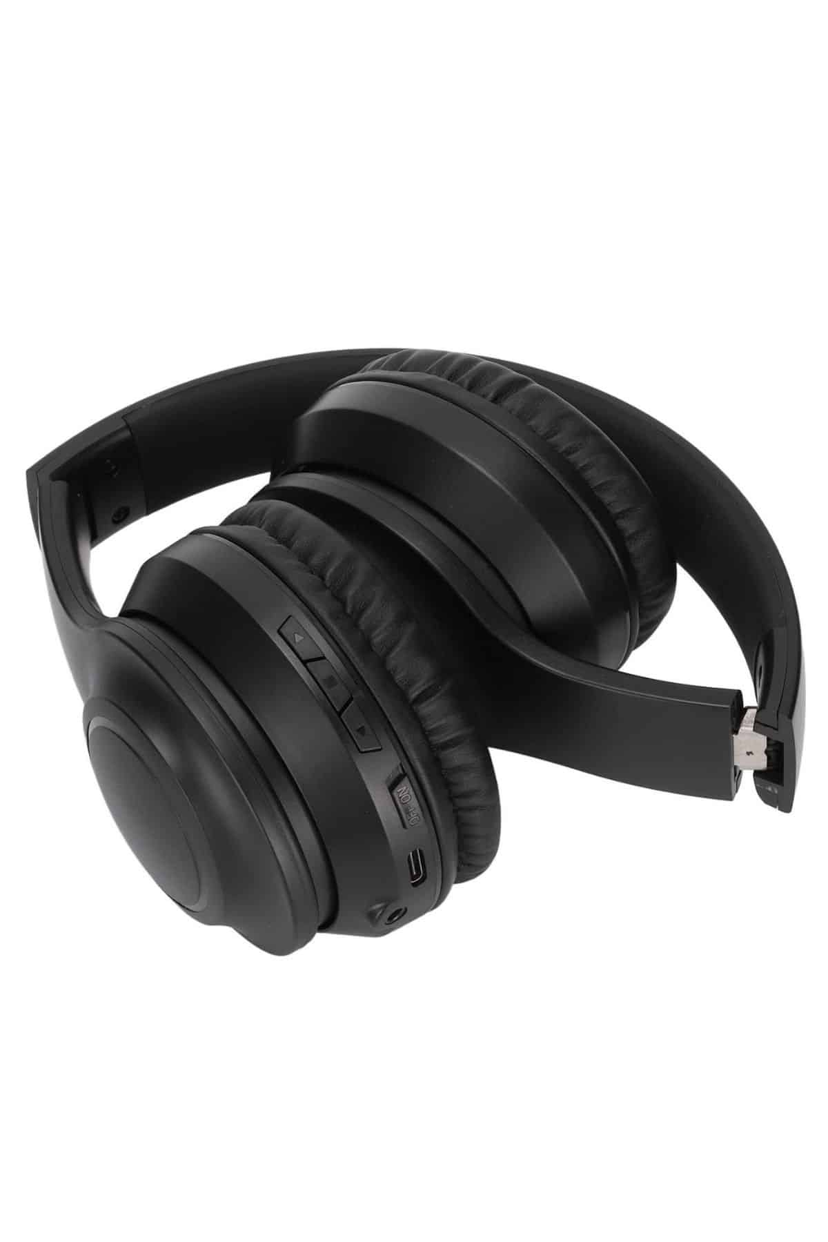 Kulak Üstü Bluetooth Kulaklık Ayarlanabiilir Uzun Pil Ömrü Kablosuz 5.0 Bluetooth - Görsel 2