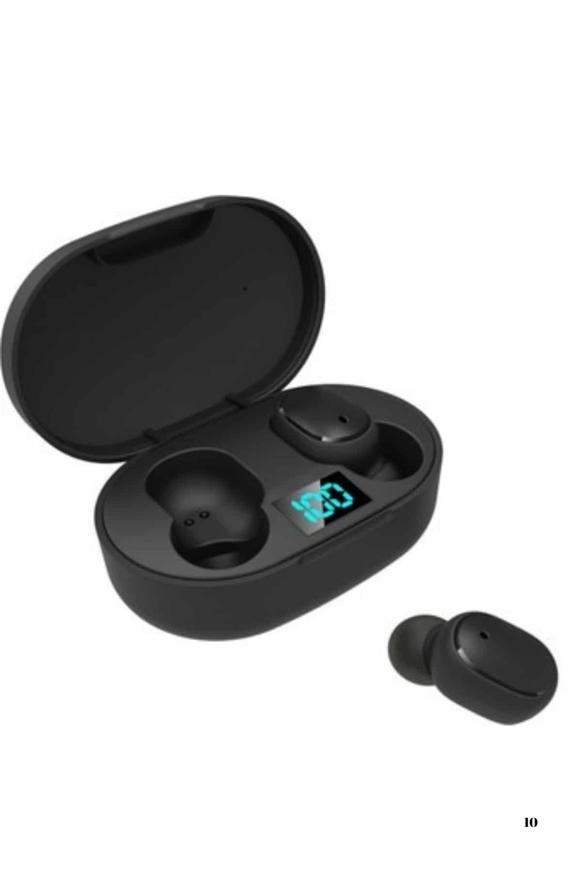 Kablosuz TWS Kulaklık Kulak İçi Mikrofonlu Bleuetooth Kulaklık Yüksek Ses Kaliteli - Görsel 5