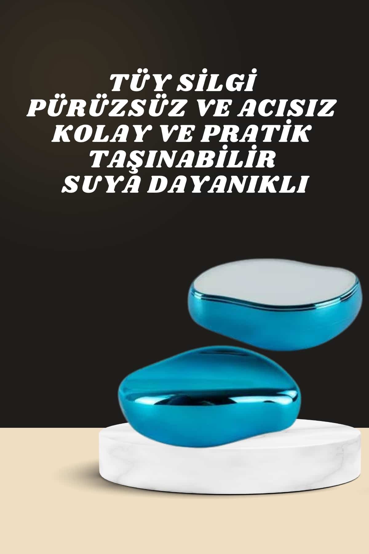 Crystal Eraser Epilasyon Aleti ve Titreşimli Yüz Temizleme Masaj Aleti - Görsel 2