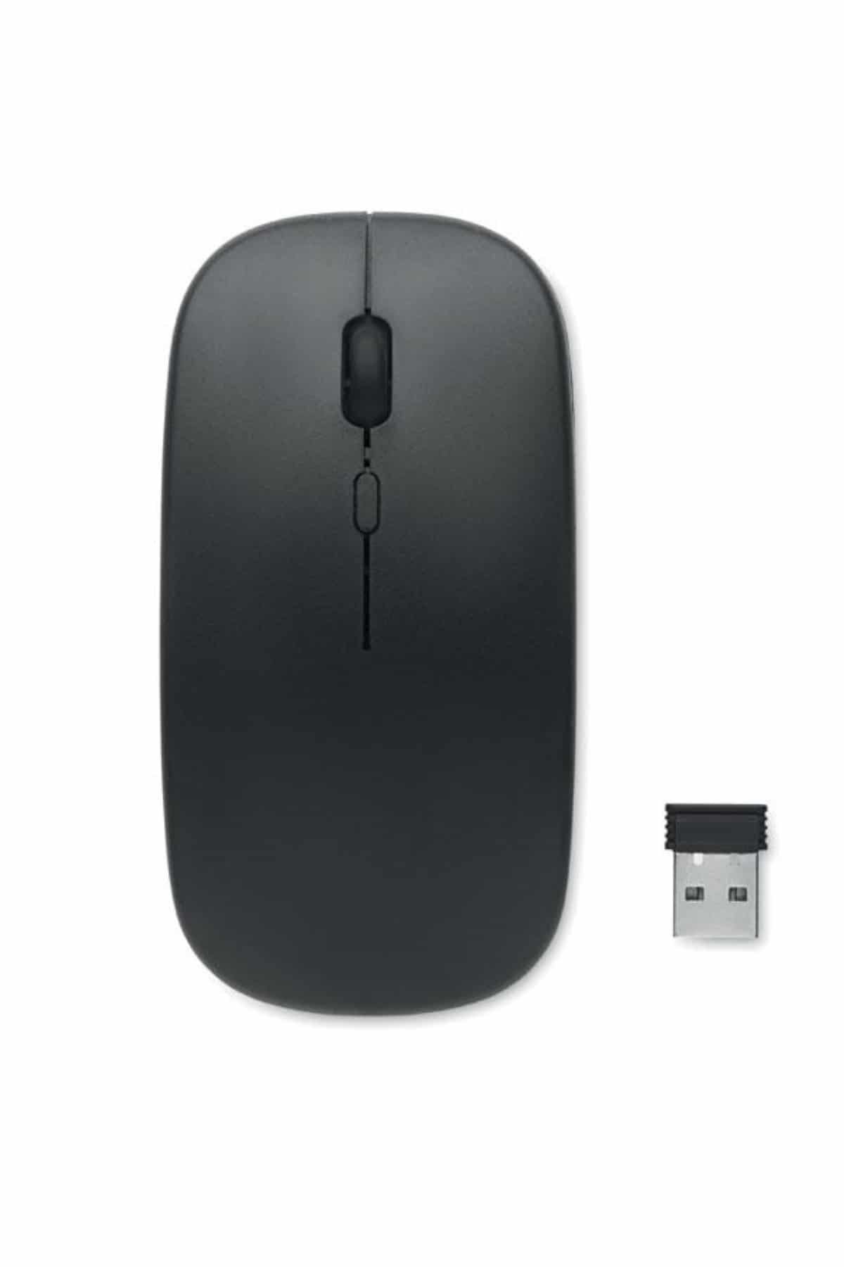 Kablosuz Mouse Fare Şarjlı Bluetooth Wireless Çift Modlu Sessiz - Görsel 5