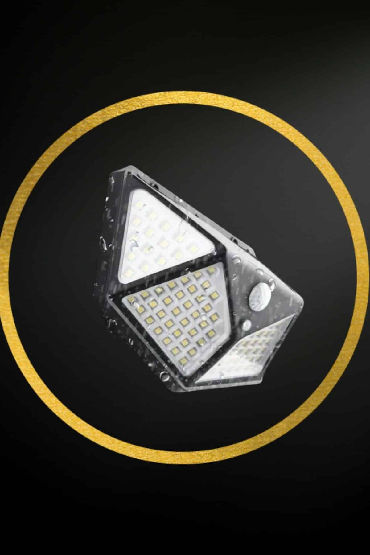 Bahçe Lambası Bahçe Aydınlatma Sensörlü Suya Dayanıklı 100 Led - Görsel 4