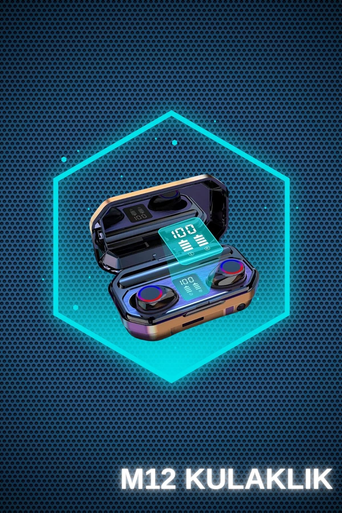 Yeni Nesil Kampanyası Bluetooth Bağlantılı Akıllı Saat ve Kablosuz Kulaklık Dijital Göstergeli - Görsel 3