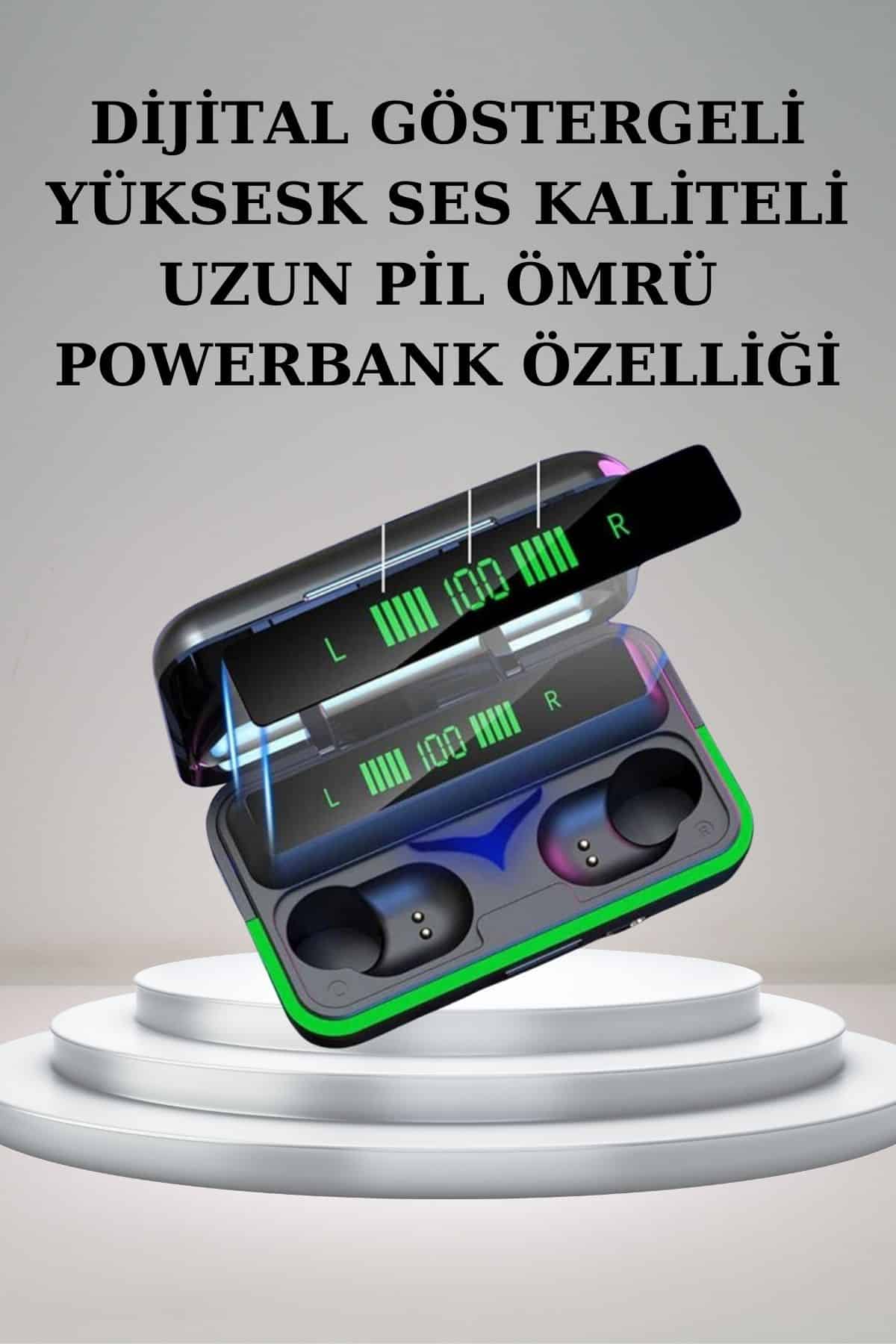 Yeni Nesil Akıllı Saat Ve Bluetooth Kulaklık Titreşim Bildirimleri Uyku Takibi - Görsel 4