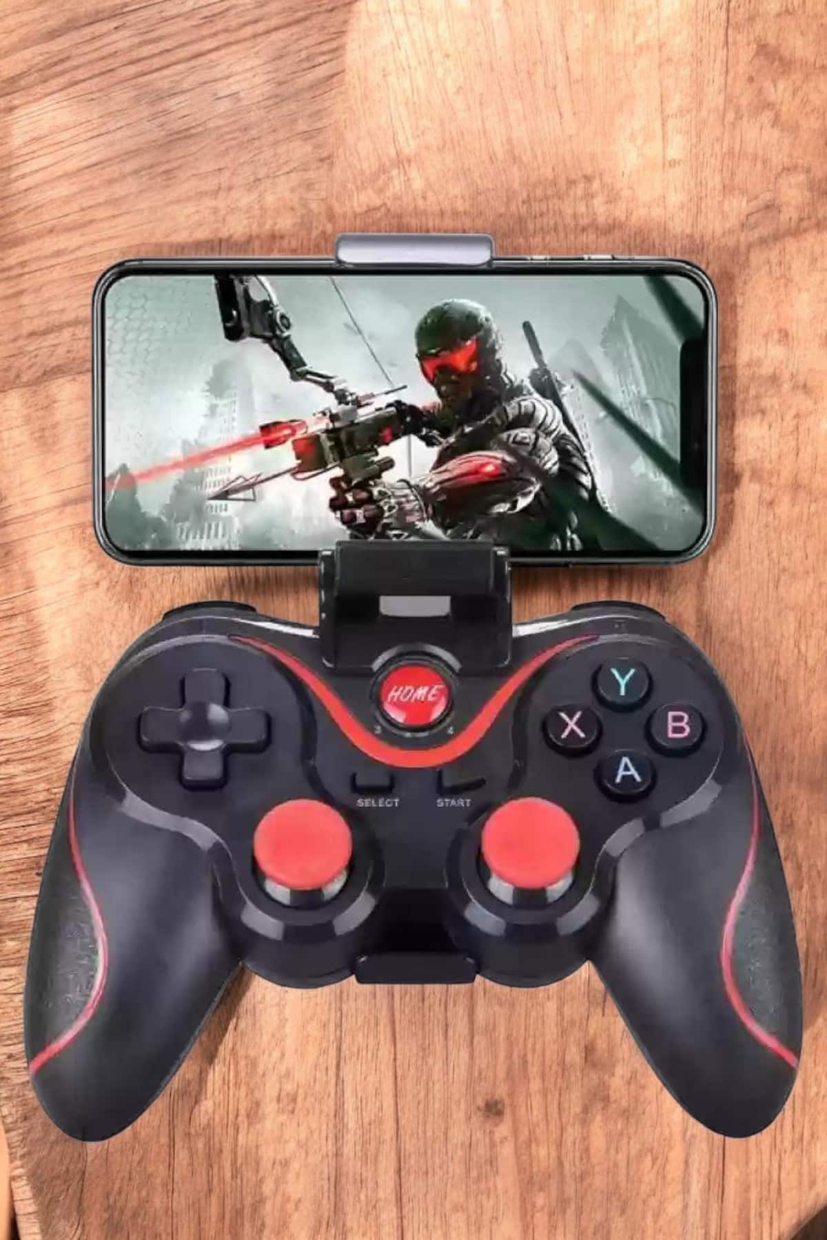 Android Uyumlu Gamepad X3 Game Stick Oyun Kolu Bluetooth Bağlantılı - Görsel 2
