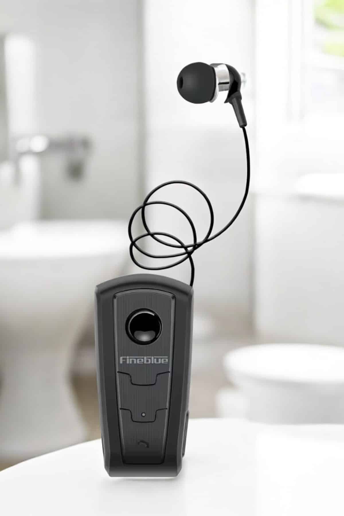 Makaralı Bluetooth Kulaklık Çağrı Cevaplama Kablolu Uzun Pil Ömrü - Görsel 3