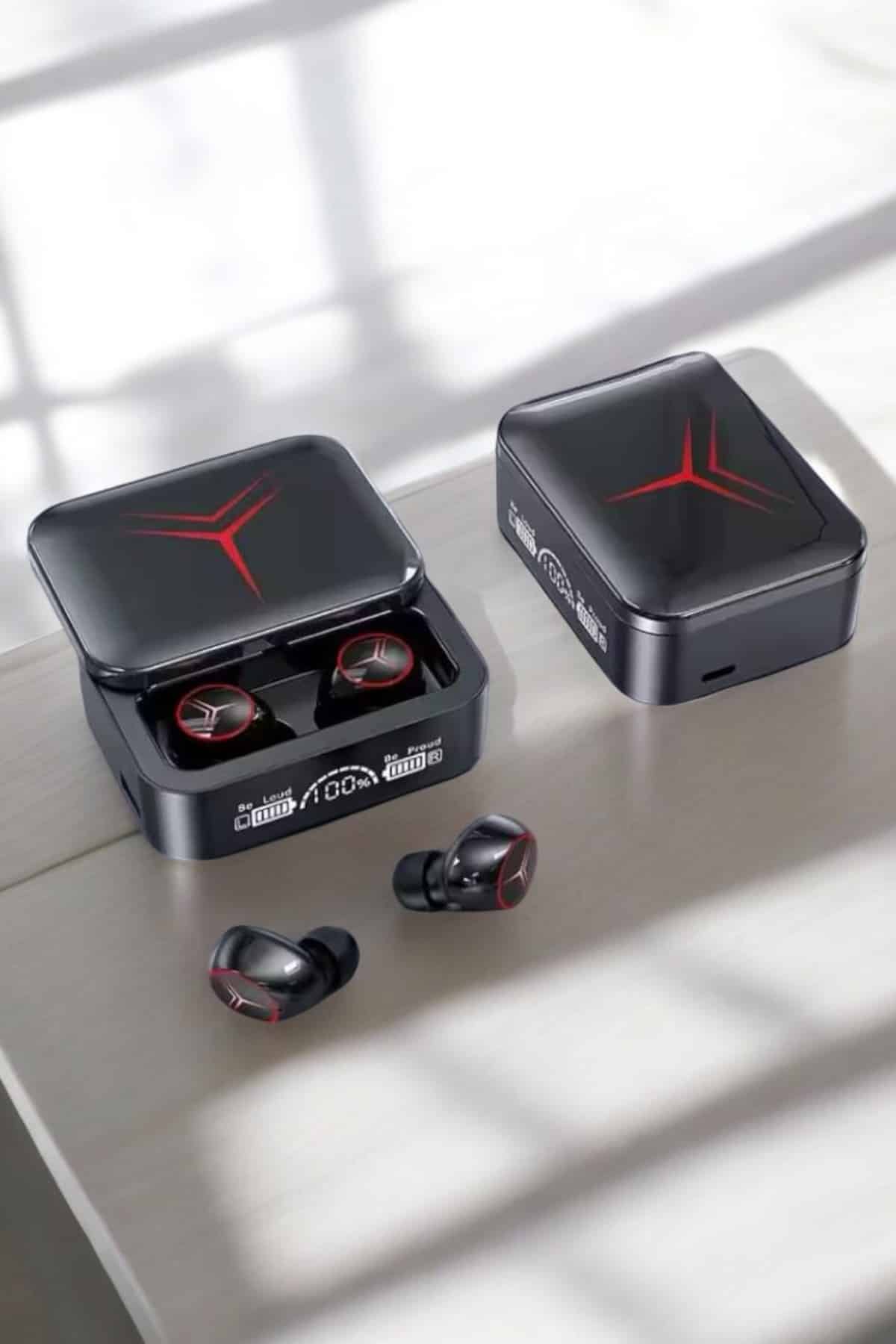 Powerbankli Kulaklık Bluetooth Bağlantılı Çoklu Bağlantı - Görsel 4