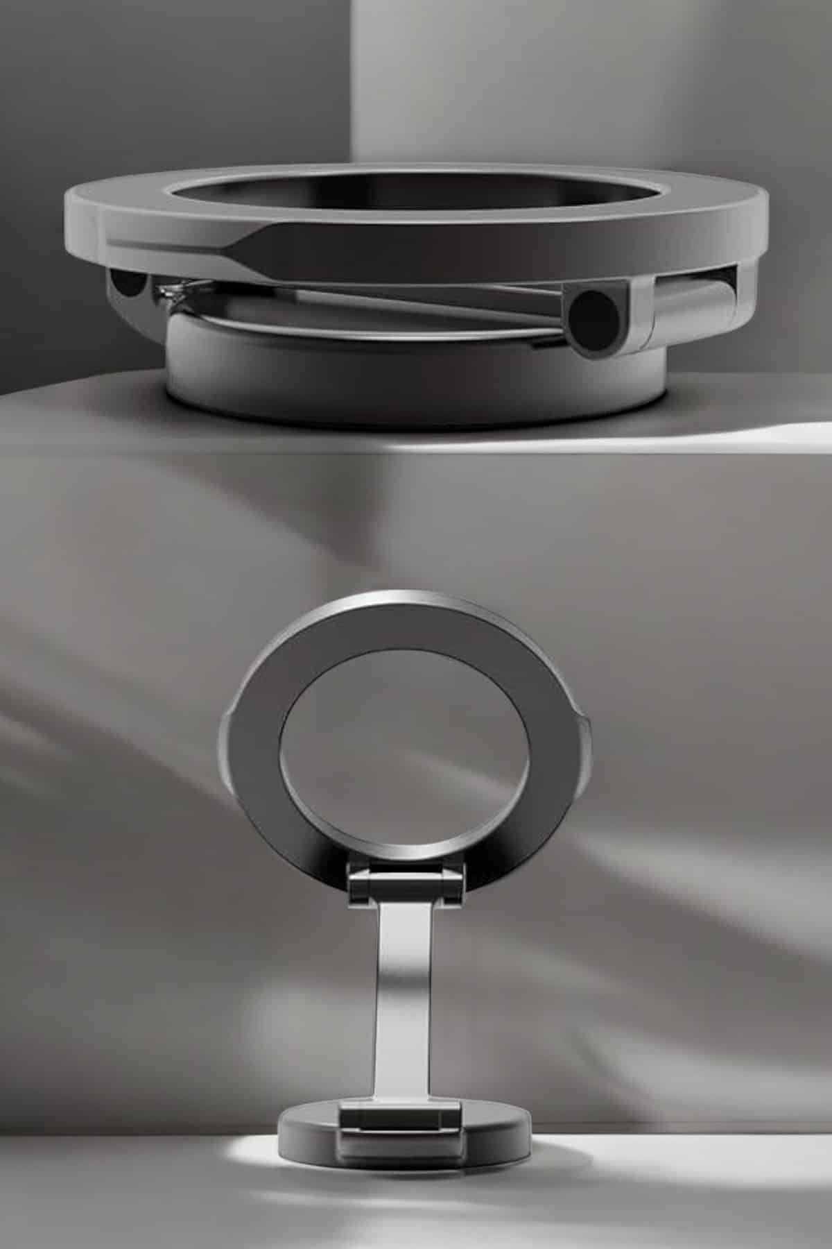 Araç İçi Telefon Tutacağı Manyetik Tasarım Ayarlanabilir - Görsel 3