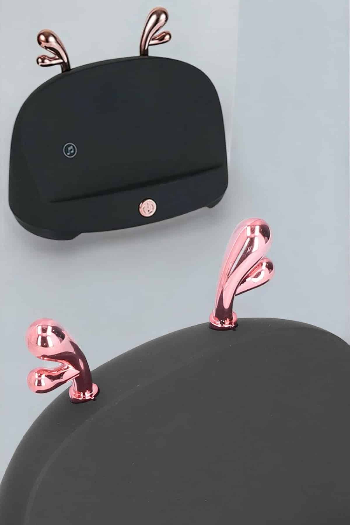 Telefon Tutuculu Akıllı Hoparlör Yüksek Ses Kaliteli Hoparlör - Görsel 4