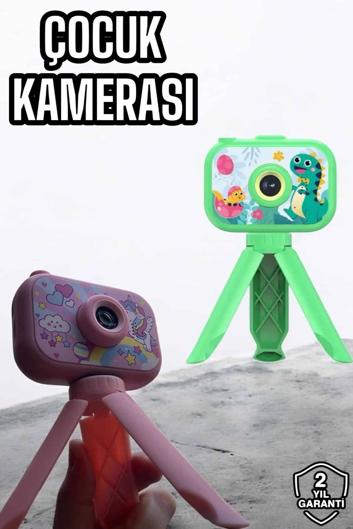 Çocuklara Özel Dijital LCD Ekran 1080P HD Görüntü Kaliteli