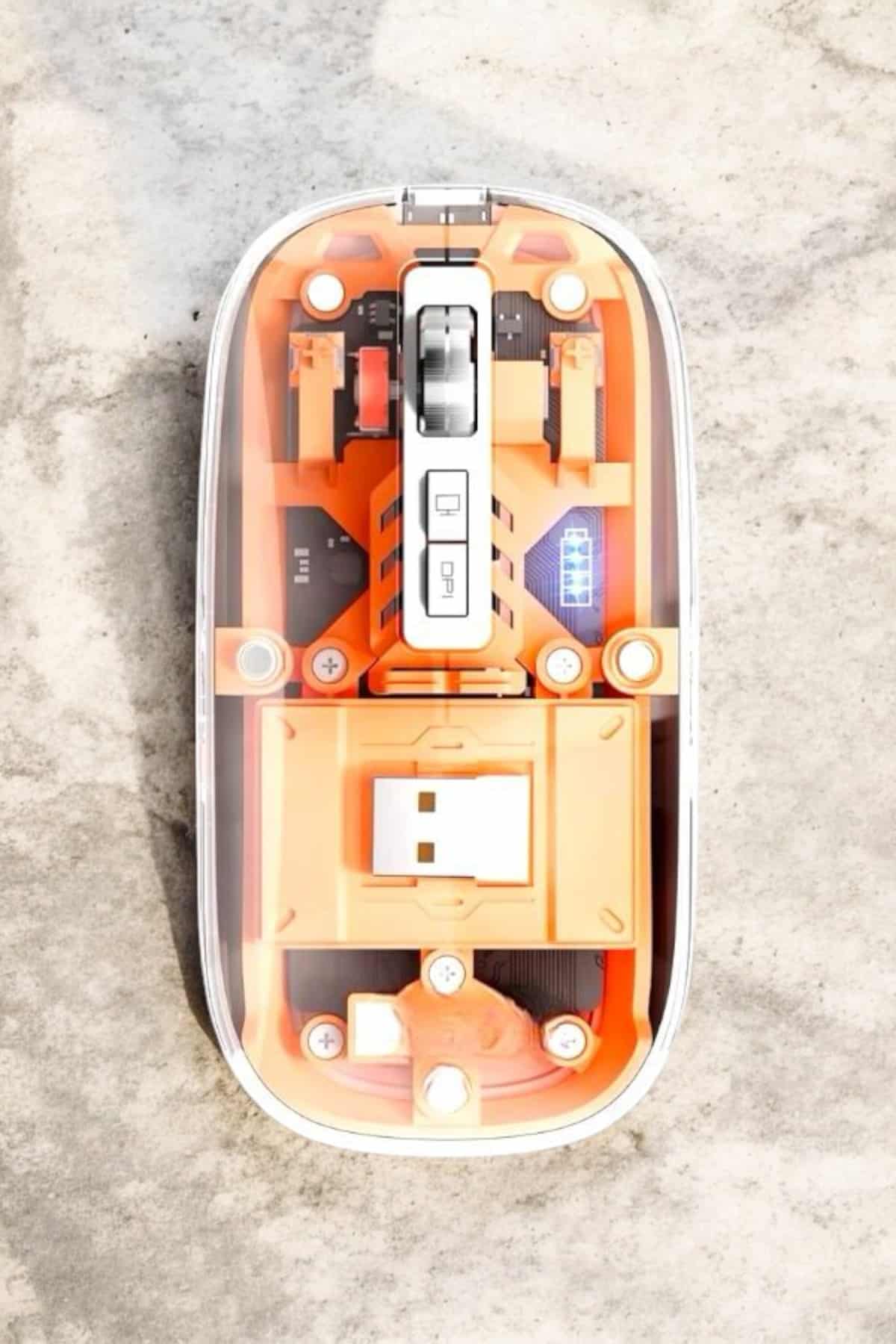 Sessiz Kablosuz USB Girişli Mouse Fare Yüksek Performanslı - Görsel 2