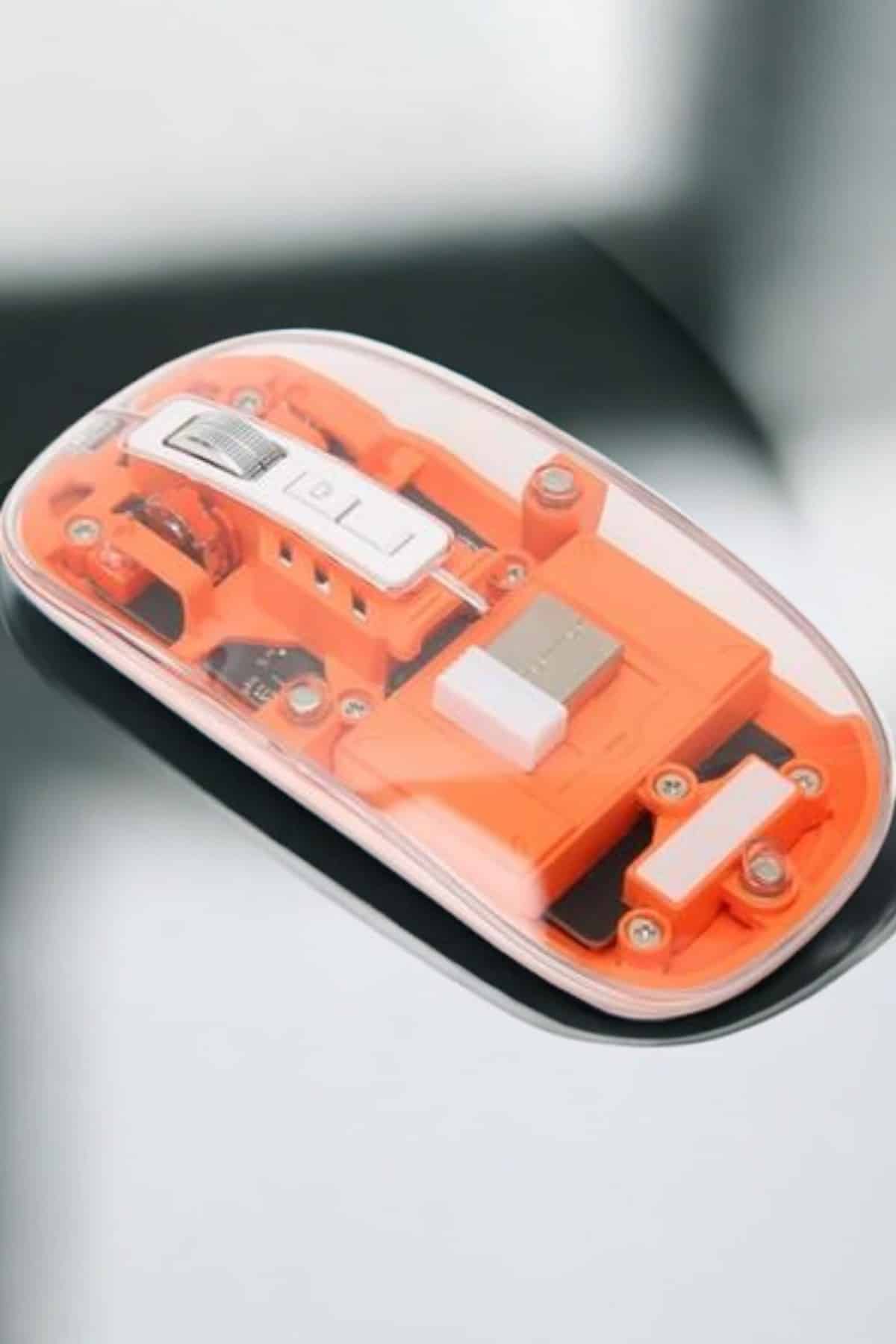 Kablosuz Mouse Fare 5.0 Bluetooth Bağlantılı USB Girişli - Görsel 4