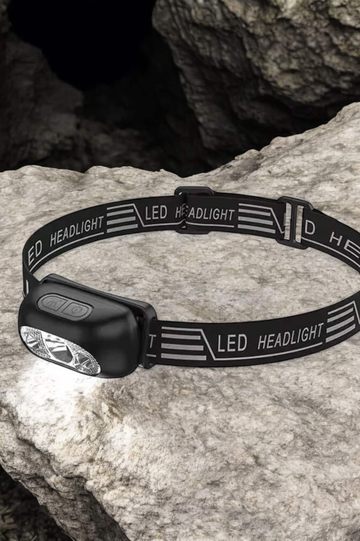 Kamp Lambası Led Işık Kafa Lambası Balıkçı Lambası Ayarlanabilir - Görsel 2