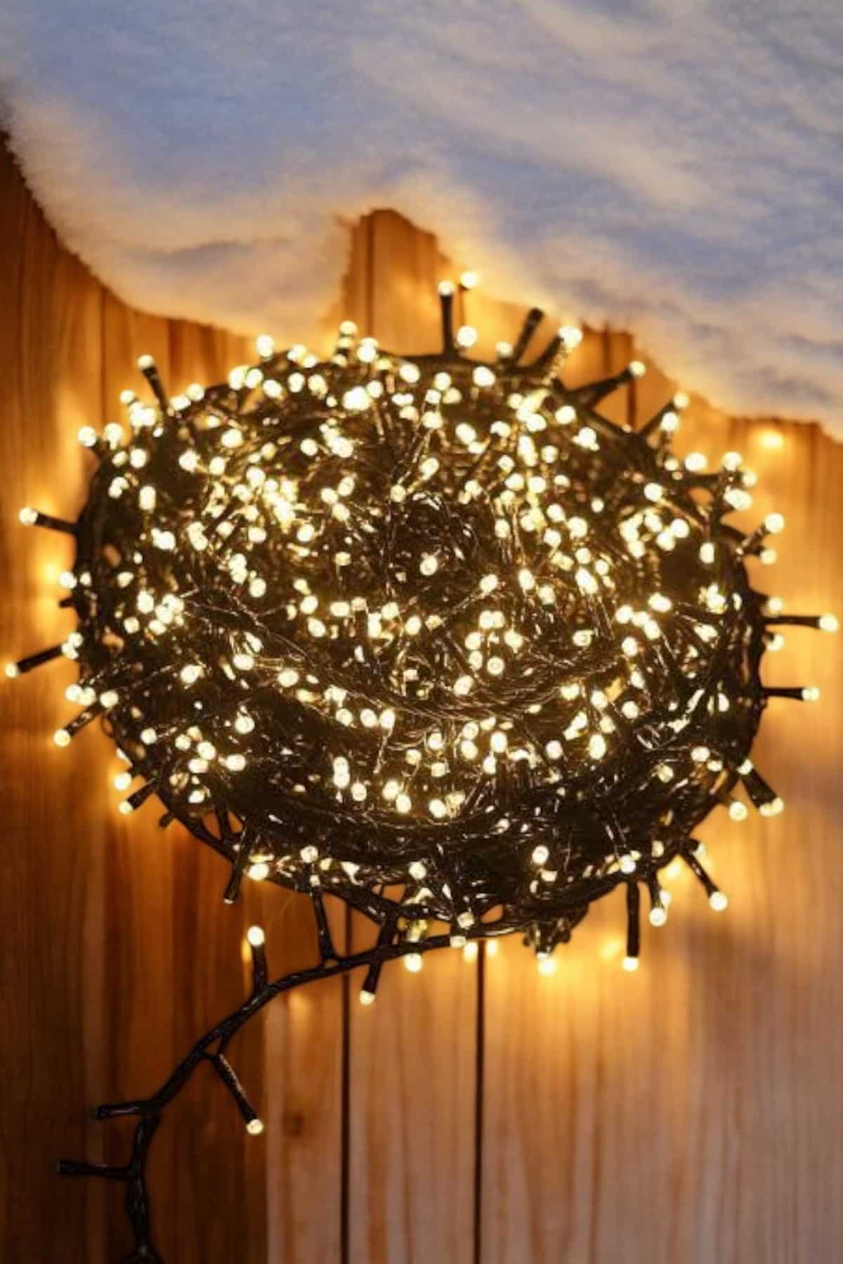 10 Metre Led Işık Saçaklı Dekoratif Şerit Led - Görsel 4