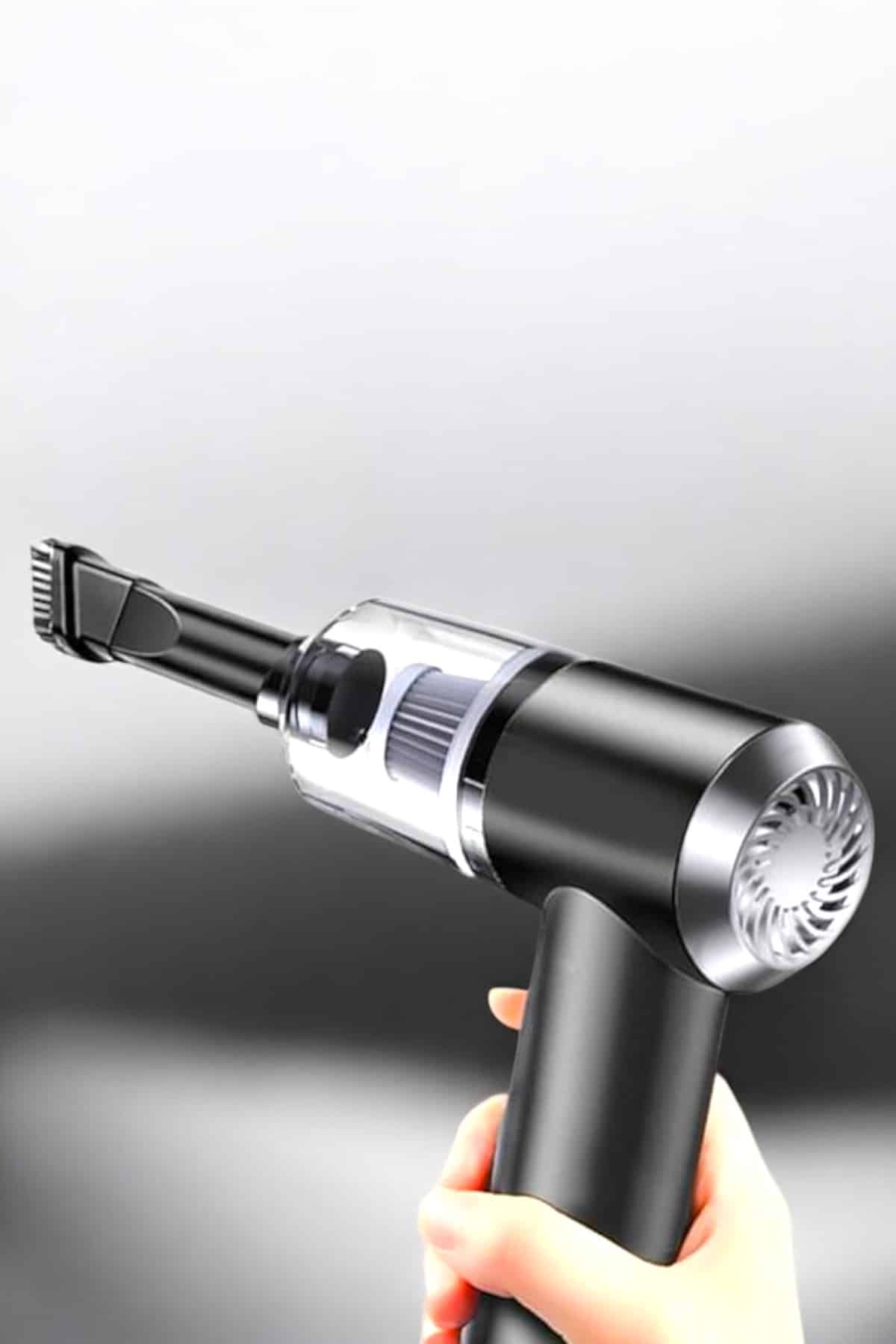 Araç İçi Süpürge Vakumlu Şarjlı Süpürge Filtreli - Görsel 3