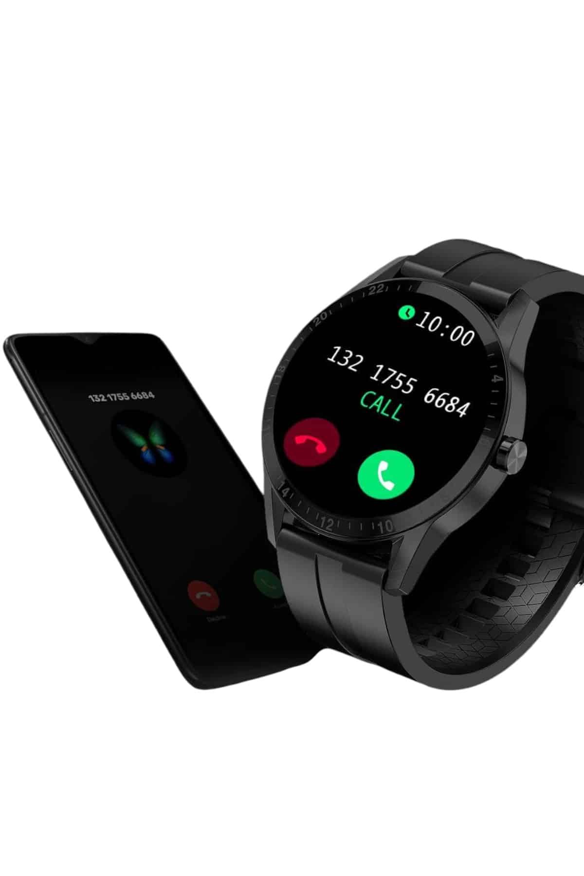 Akıllı Saat Amoled Ekran 3 Kordonlu NFC Ve GPS Uyumlu - Görsel 2