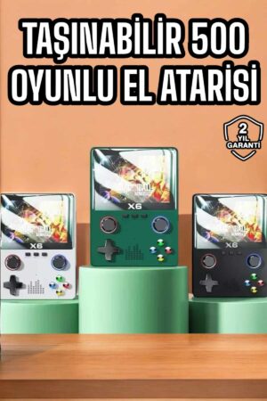 Şarjlı El Atarisi 3.5 İnç Ekran Kitap Okuma Müzik Dinleme Ve Video İzleme