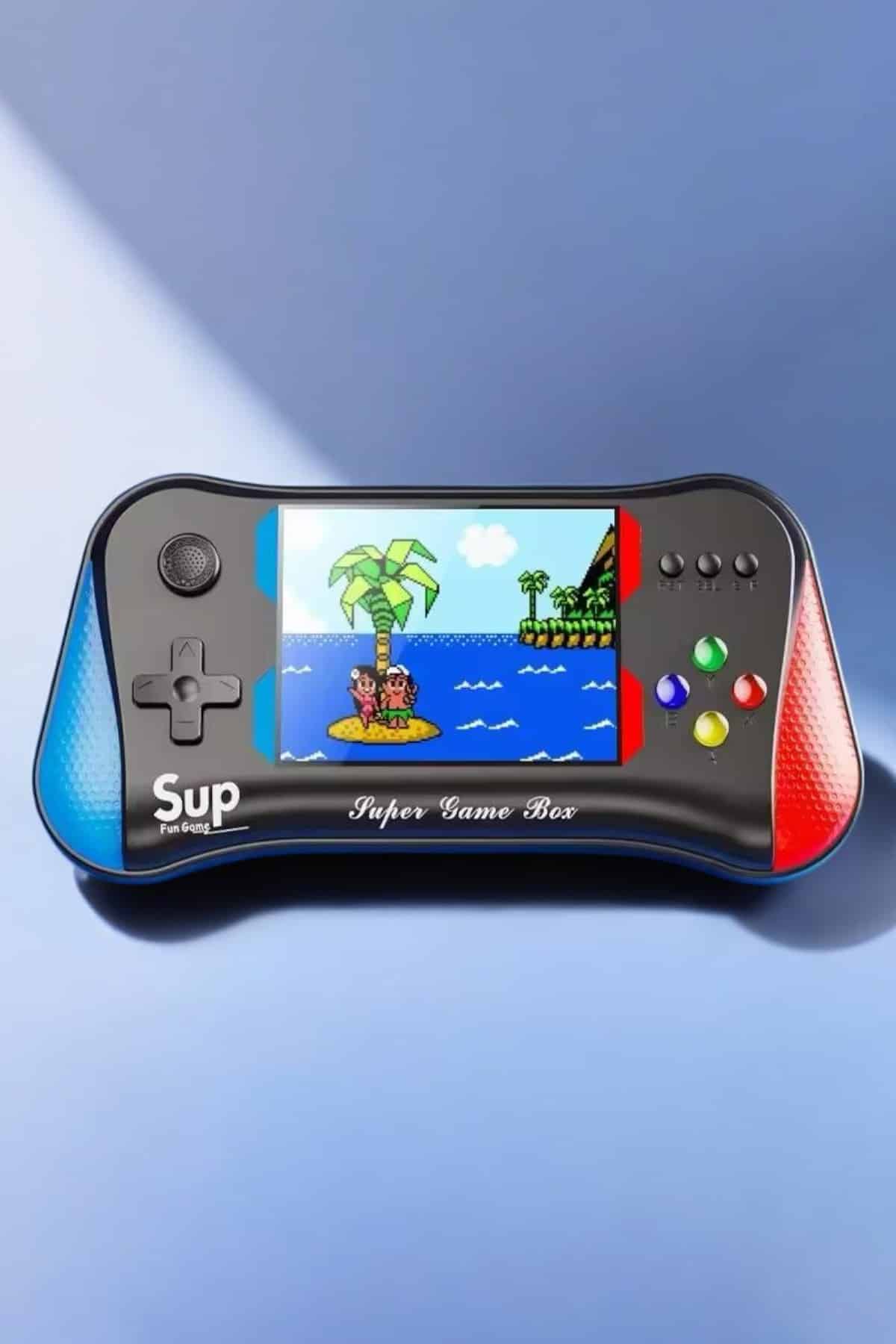 Gamepad Joystick 500 Oyunlu Retro Oyun Konsolu Tv Bağlantı Özellikli 2 Kişilik Destekli - Görsel 4