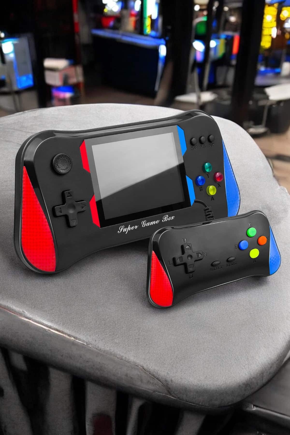 Gamepad Joystick 500 Oyunlu Retro Oyun Konsolu Tv Bağlantı Özellikli 2 Kişilik Destekli - Görsel 5