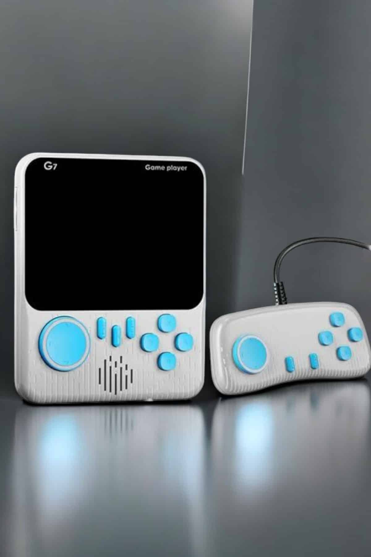 Mini Atari El Atarisi 3.5 inç Ekran Çift Konsol 666 Adet Retro Oyun Gameboy El Atarisi - Görsel 5