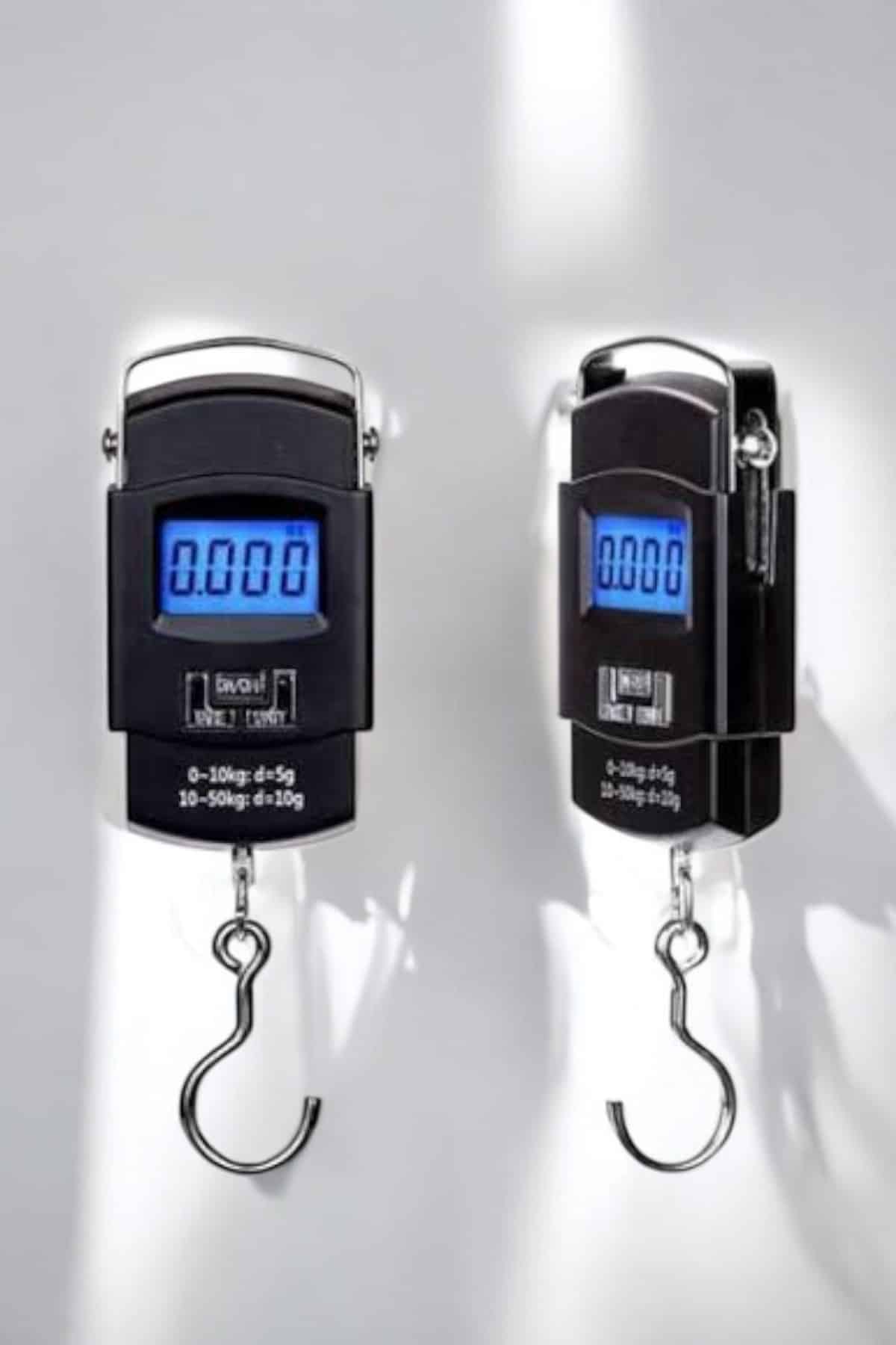 50 Kg El Kantarı Ağırlık Ölçer Dijital Ekranlı Kancalı Portatif - Görsel 4
