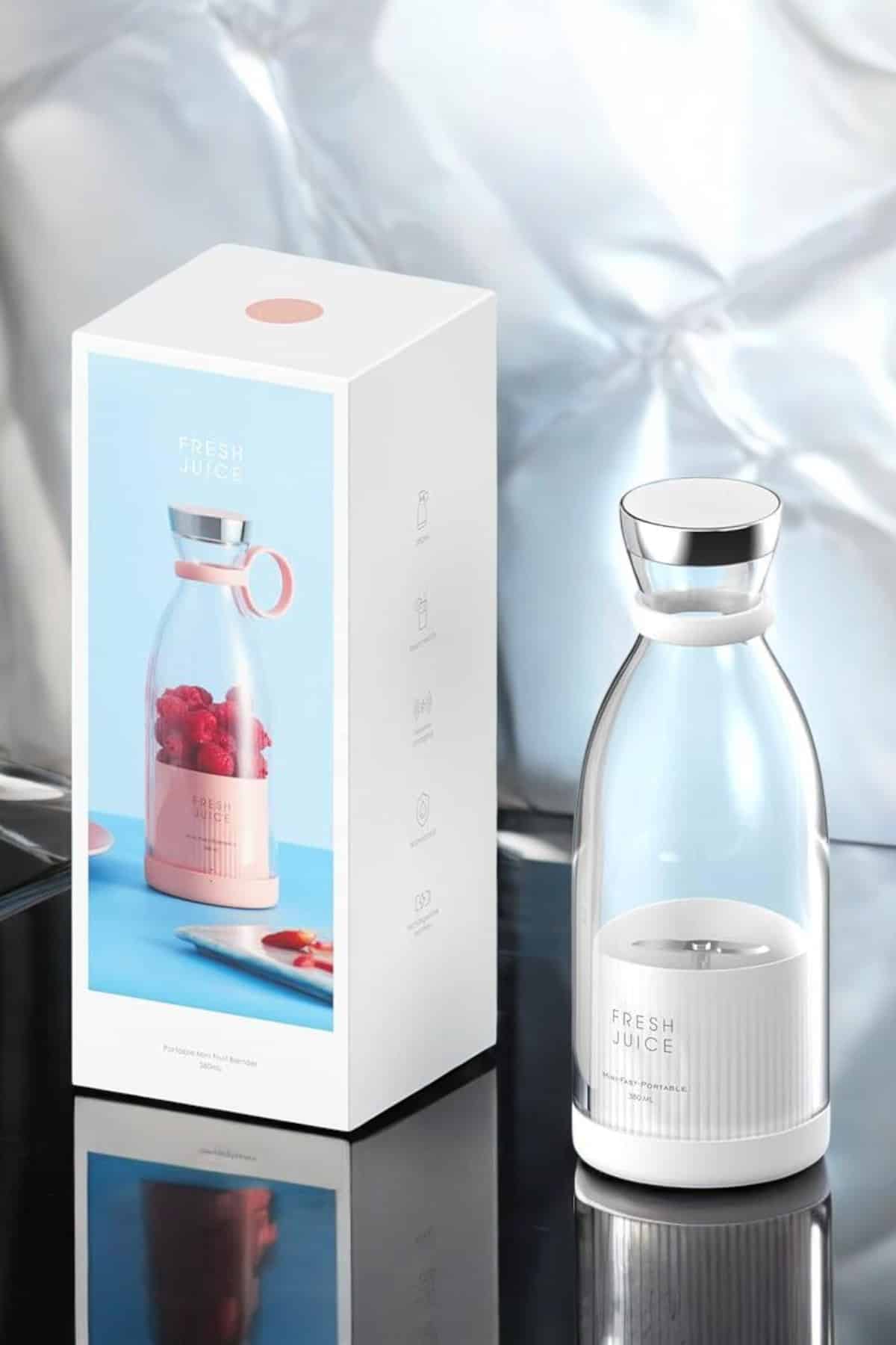 El Blender Taşınabilir Meyve Blender Şarj Edilebilir Taşınabilir Blender Elektrikli - Görsel 3