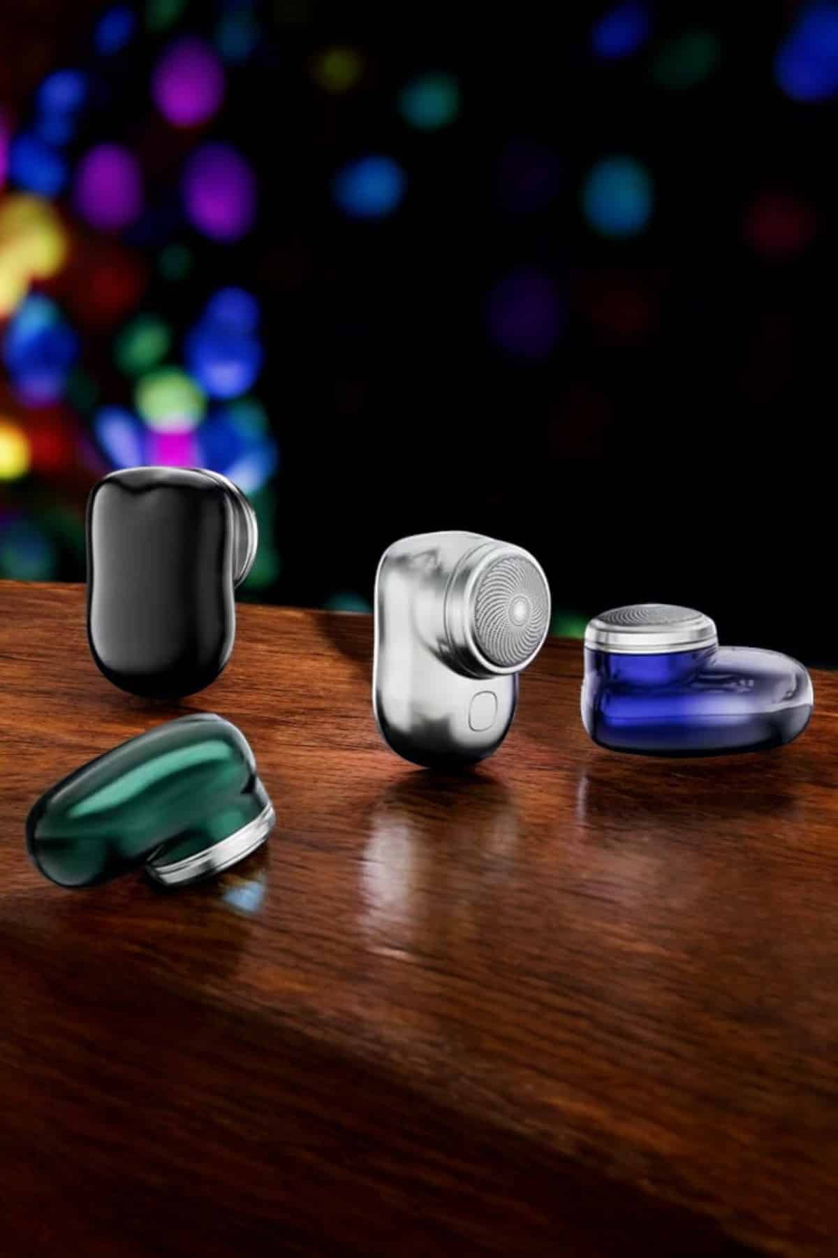 Seyahat Tipi Tıraş Makinesi Taşınabilir Kablosuz Mini Paslanmaz Çelik - Görsel 2