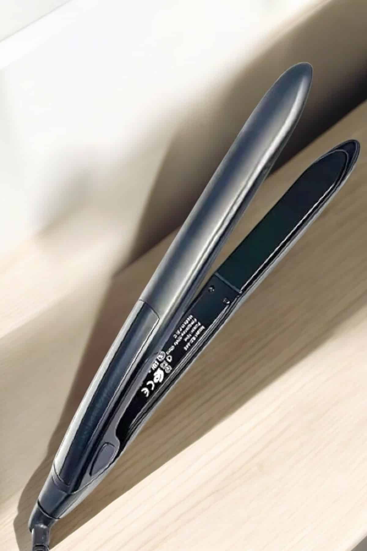 Saç Düzleştirici Led Ekranlı Isı Ayarlı Seramik Kaplama Profesyonel - Görsel 5