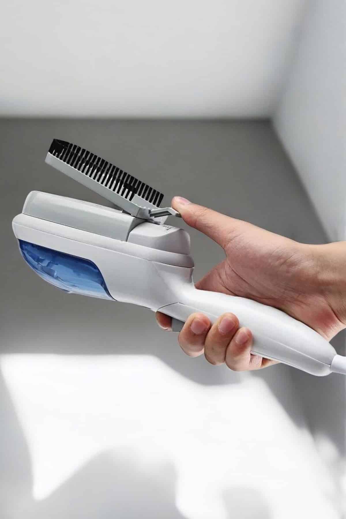 Düzleştirici Buharlı Seyahat Ütüsü Askı Ütüsü Taşınabilir - Görsel 2