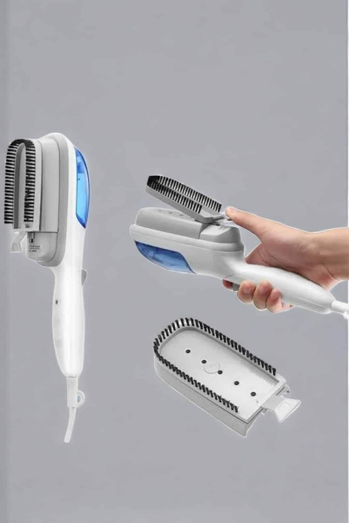 Buharlı El Ütüsü Taşınabilir Kompakt Su Hazneli - Görsel 4