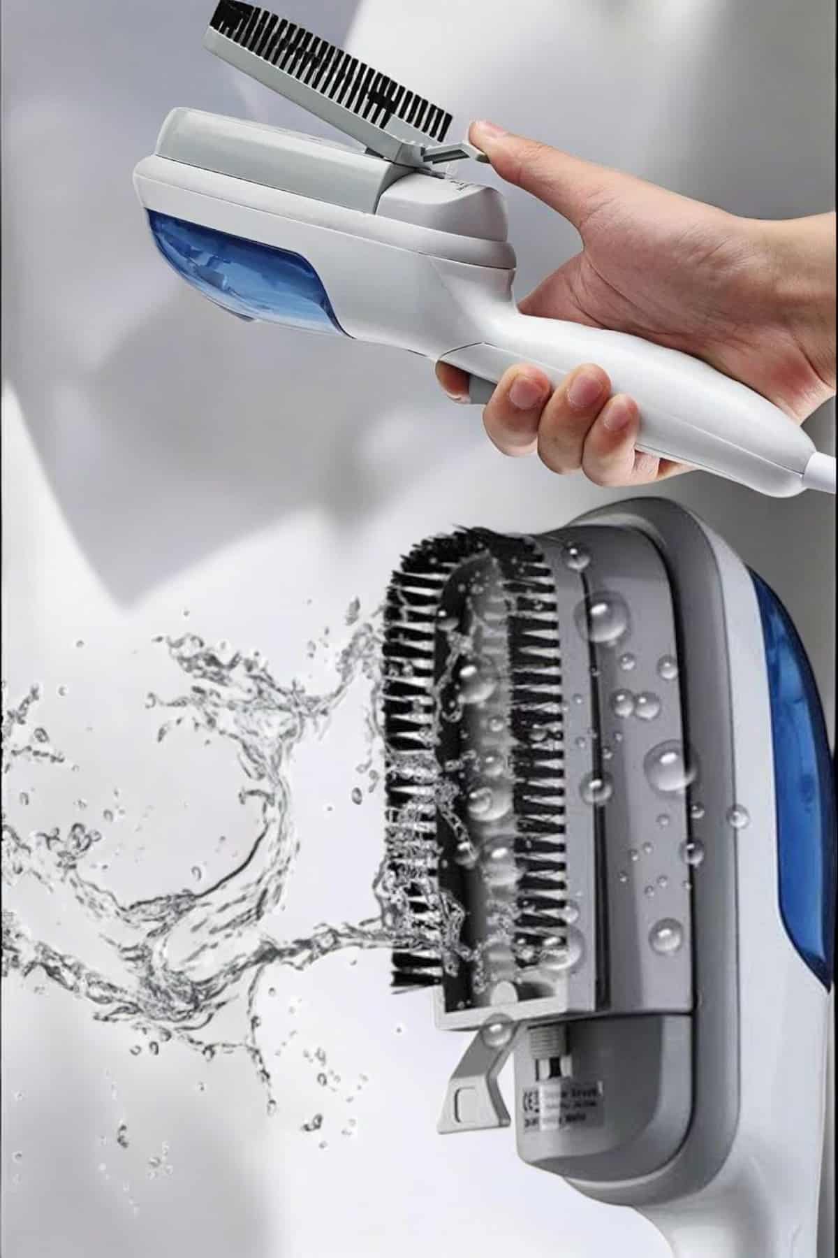 Buharlı El Ütüsü Taşınabilir Kompakt Su Hazneli - Görsel 5