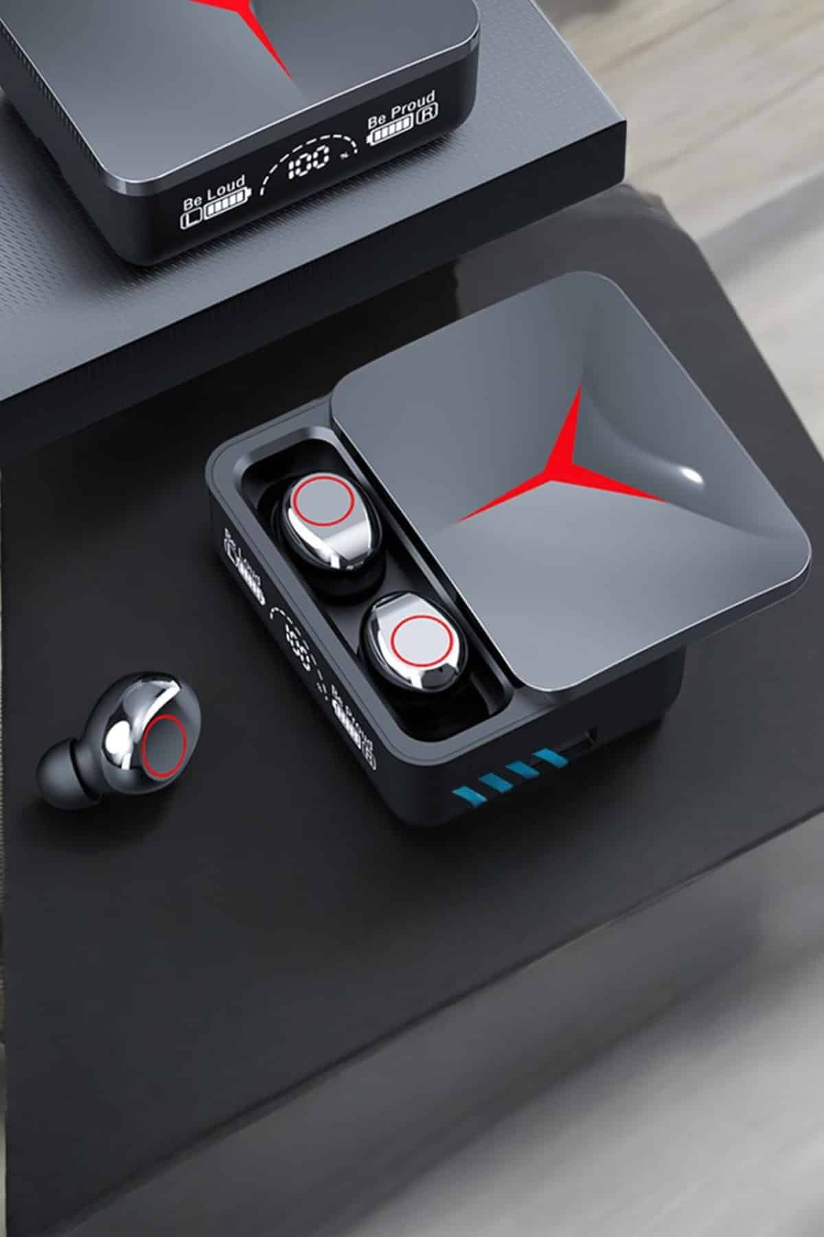 Yeni Nesil Powerbankli Bluetooth Bağlantılı Kablosuz Kulaklık - Görsel 5