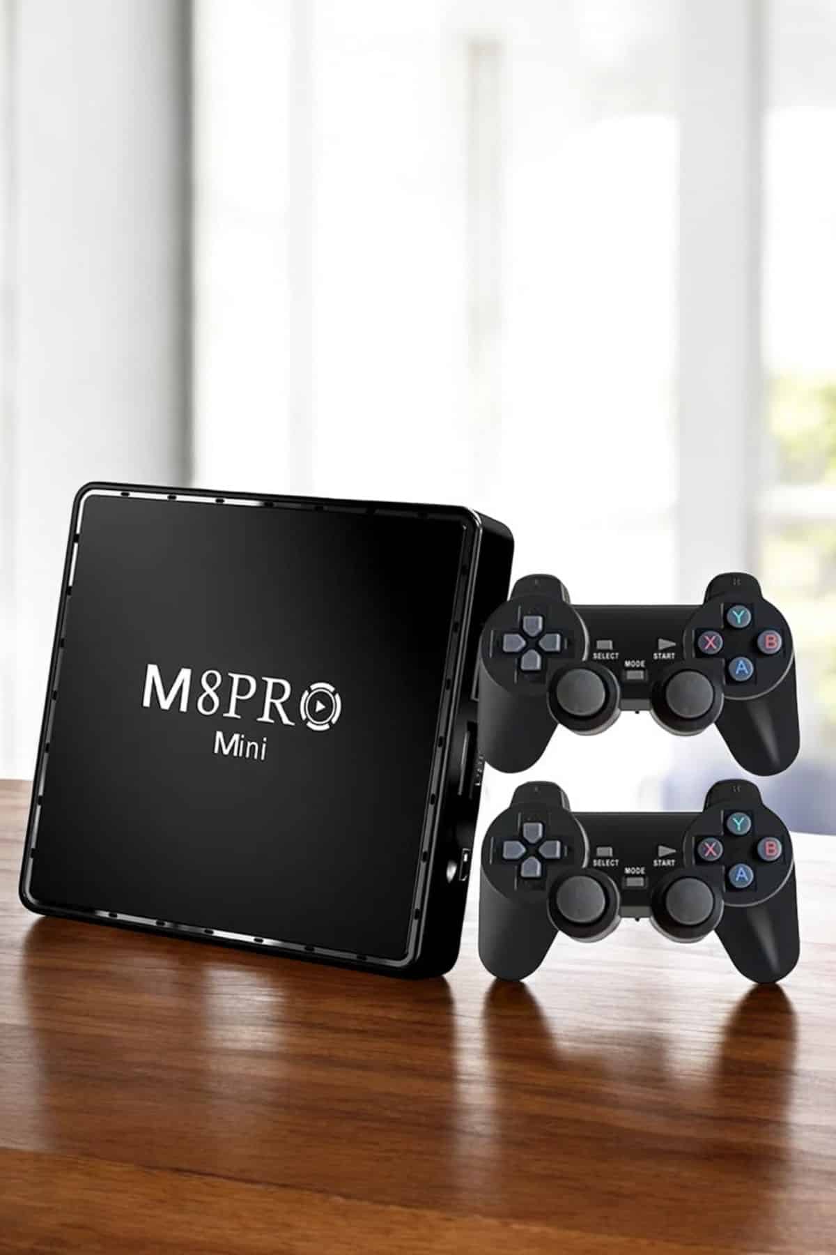 Oyun Konsolu Çift Kollu 1000 Oyunlu TV Box Netflix Youtube Atari - Görsel 4