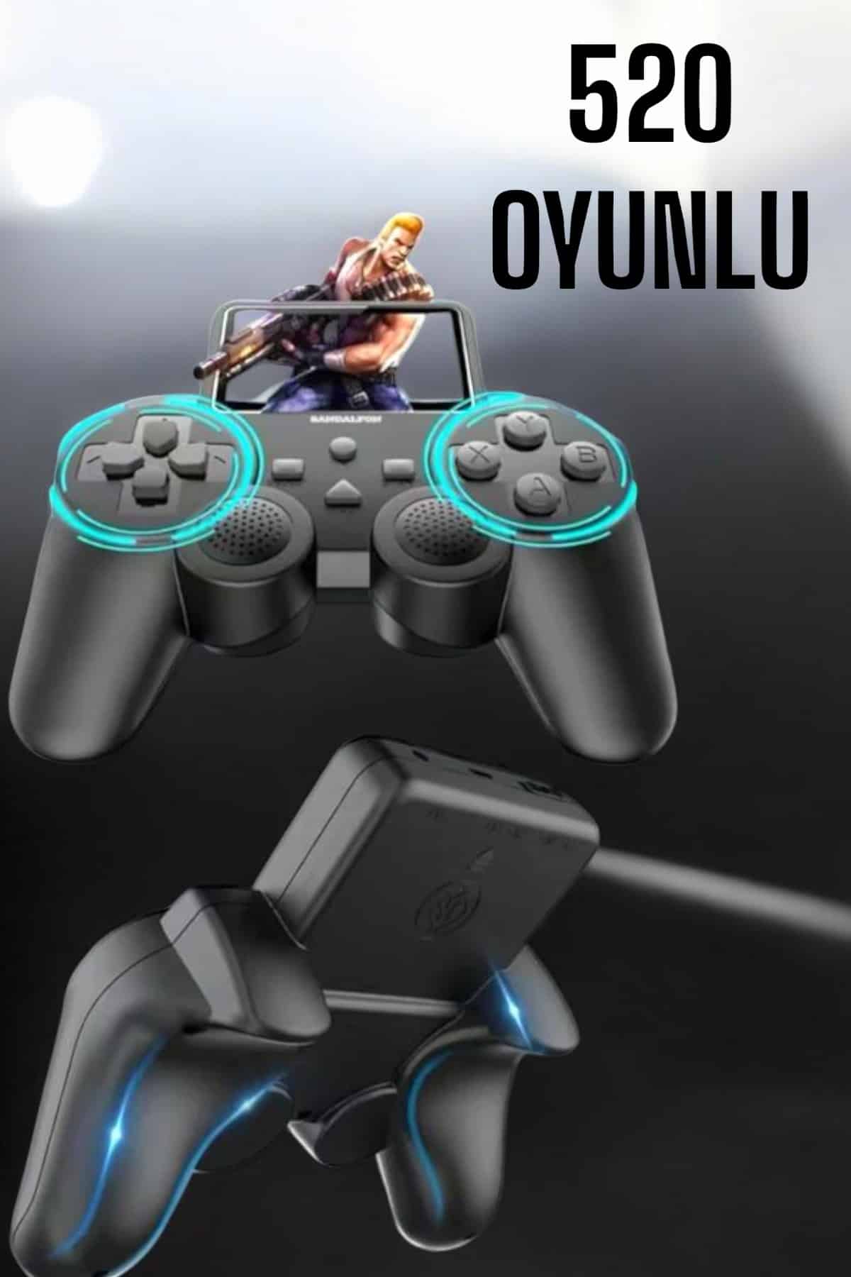 S10 Sup 520 Oyunlu Gamepad TV Uyumlu Gamepad - Görsel 2