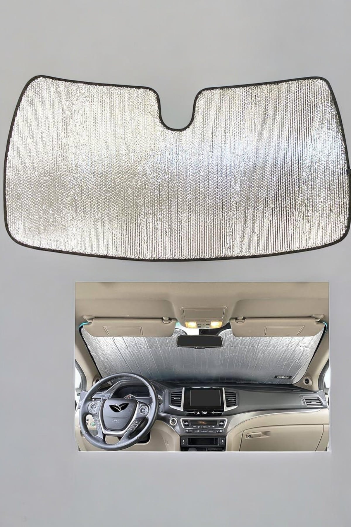 Oto Güneşlik Isı Önleyici Tüm Araçlara Uyumlu UV Işınlarına Karşı - Görsel 5