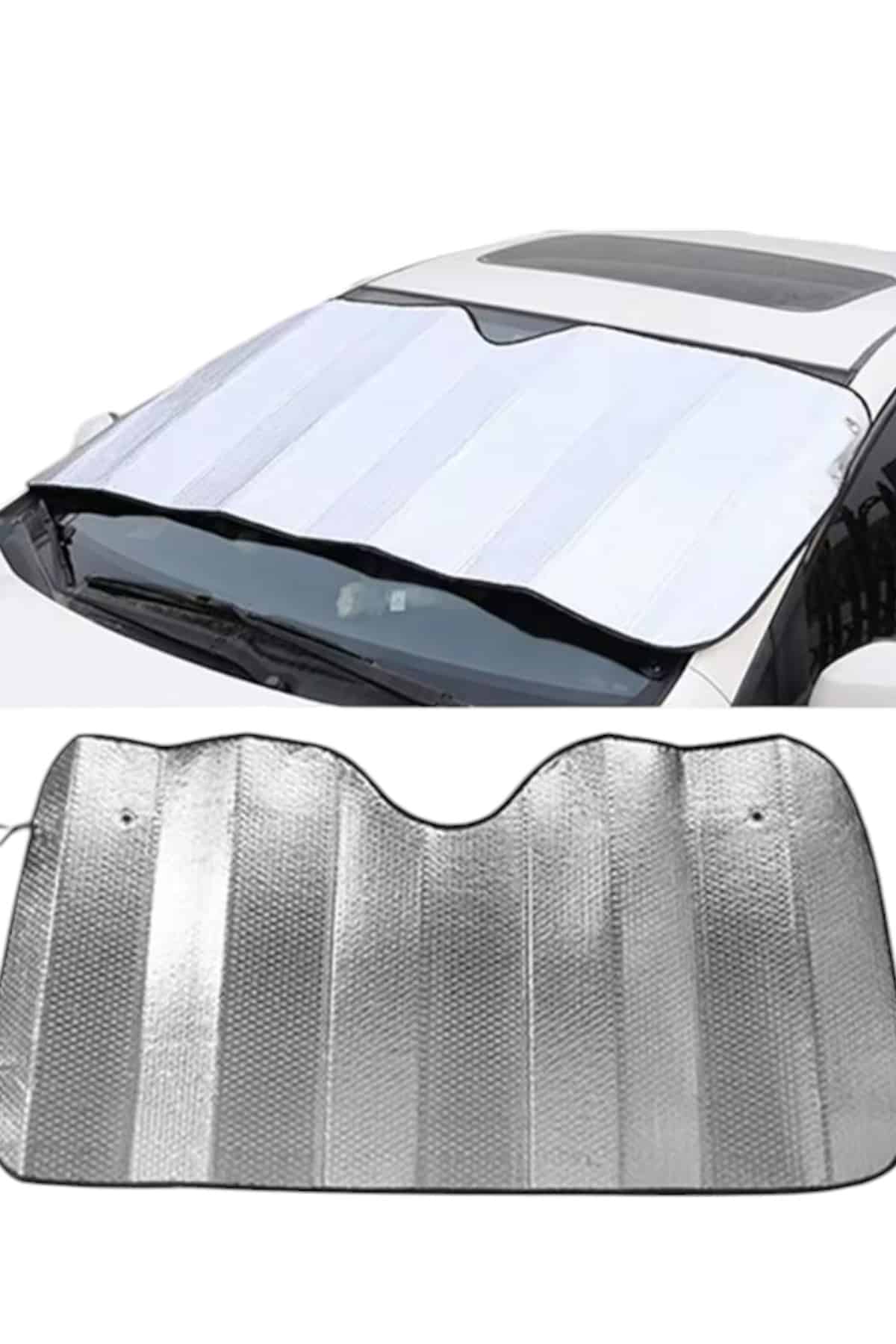 Oto Güneşlik Tüm Araç Tiplerine Uygun Isı Önleyici - Görsel 5