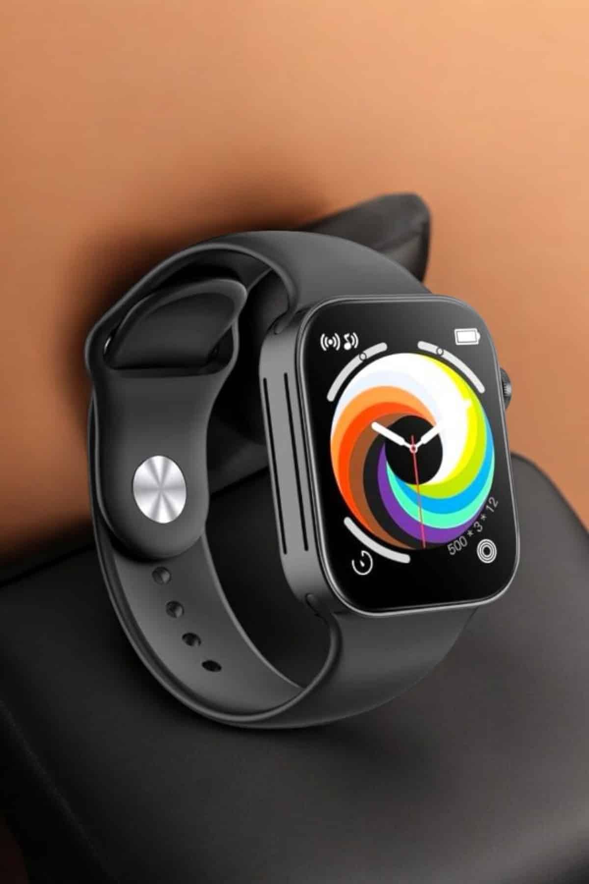 Akıllı Saat Tema Değiştirme Bluetooth Bağlantılı Arama Cevaplayan - Görsel 4