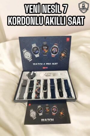 Yeni Nesil Akıllı Saat 2024 Model Uyku ve Sağlık Takibi Bluetooth Bağlantılı