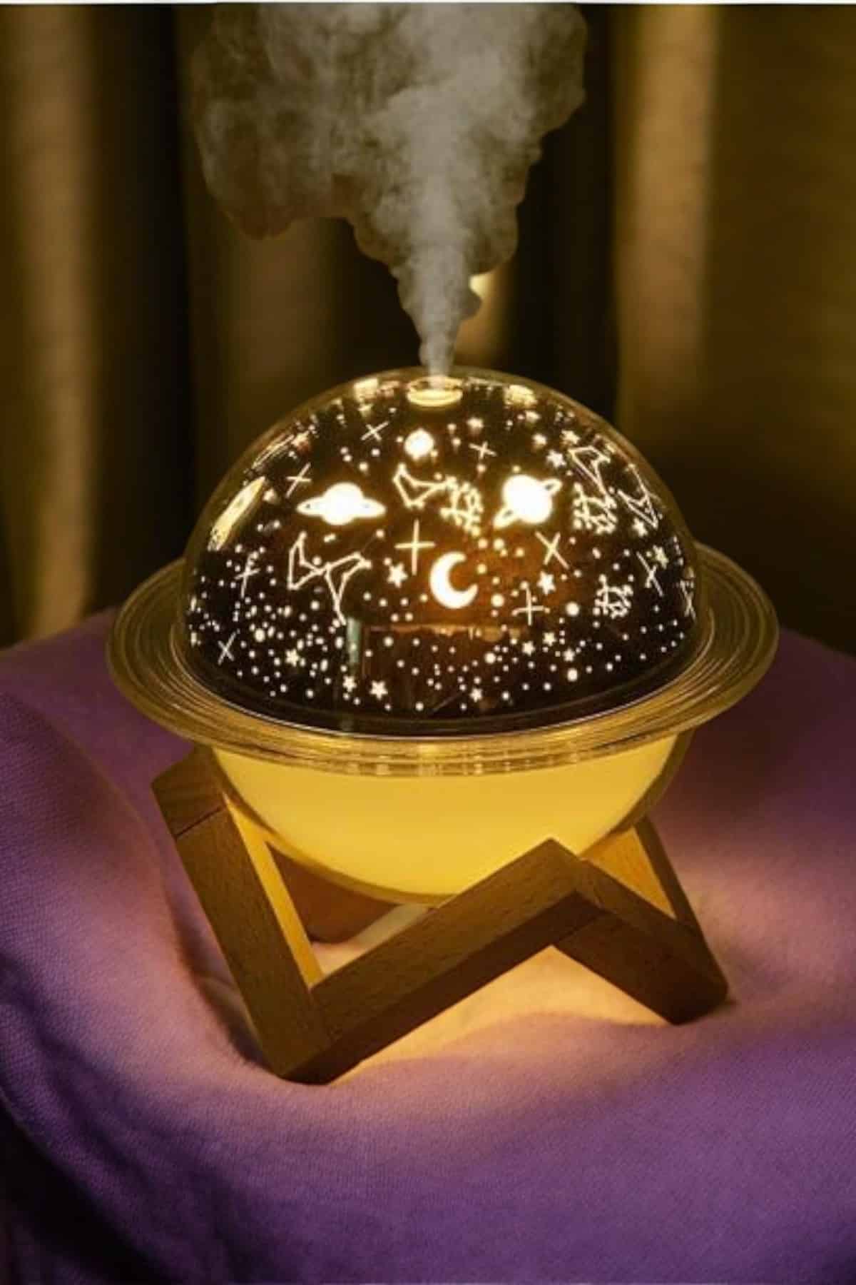 Aromaterapi Hava Nemlendirici Masa ve Gece Lambası - Görsel 5