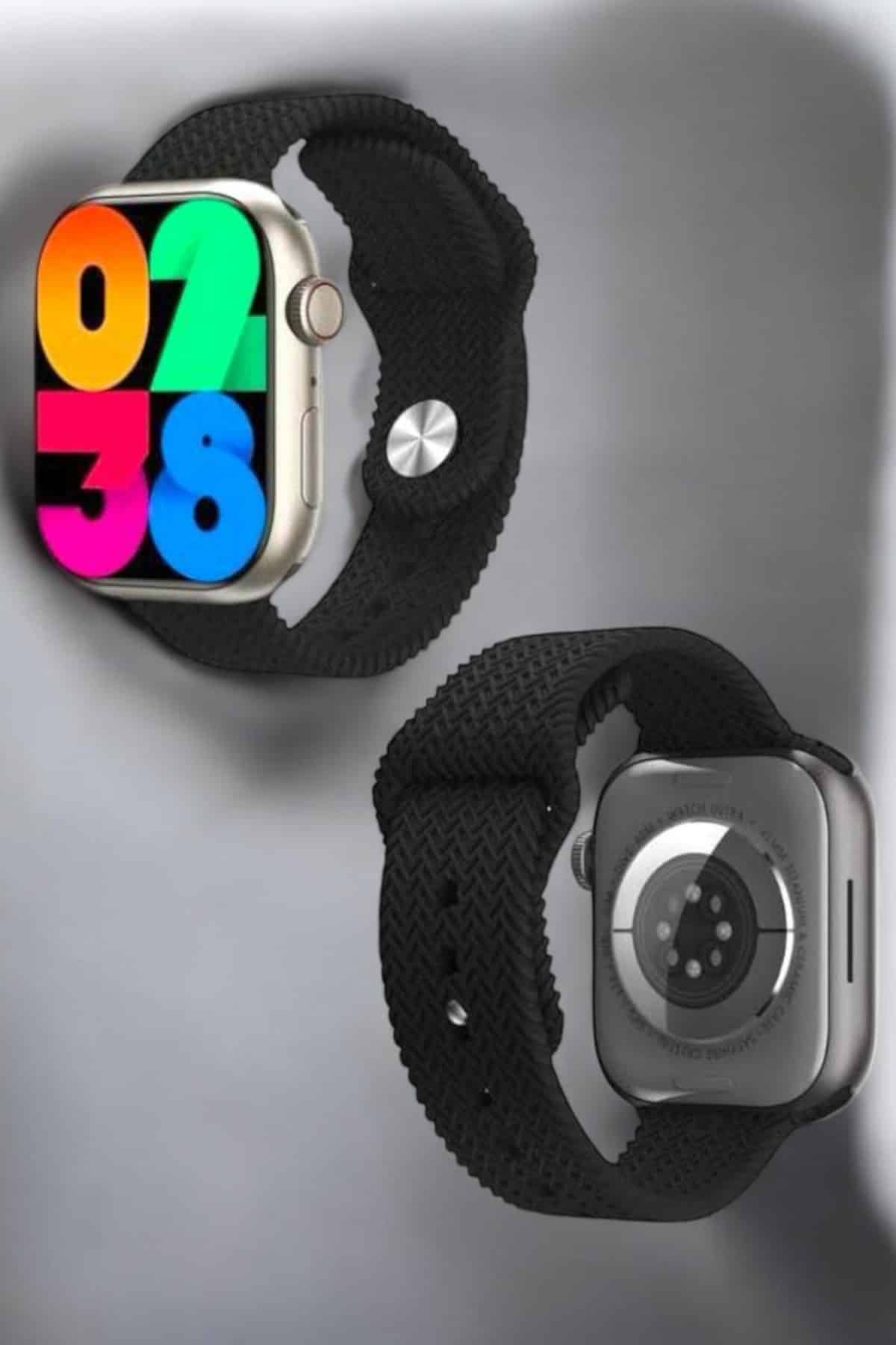 Akıllı Saat Tema Değiştirme Uyku ve Sağlık Takibi Bluetooth Bağlantılı - Görsel 5